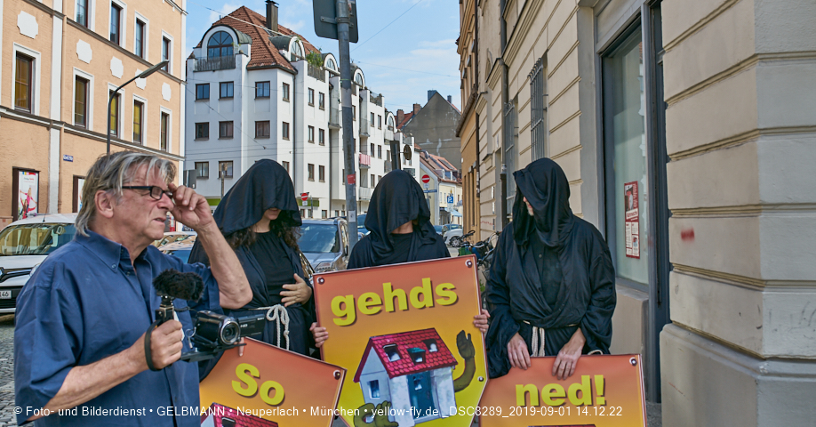 01.09.2019 - illegaler Abriss des Uhrmacherhäusls in Giesing