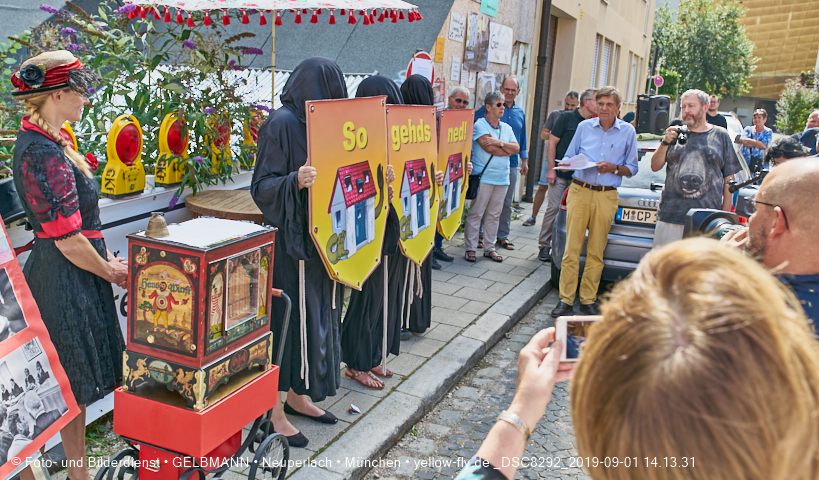 01.09.2019 - illegaler Abriss des Uhrmacherhäusls in Giesing