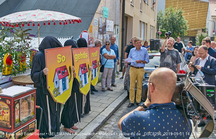 01.09.2019 - illegaler Abriss des Uhrmacherhäusls in Giesing