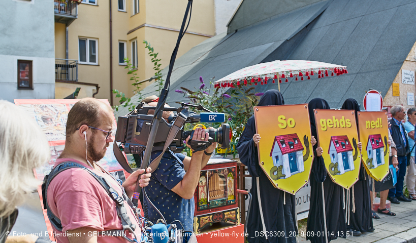 01.09.2019 - illegaler Abriss des Uhrmacherhäusls in Giesing