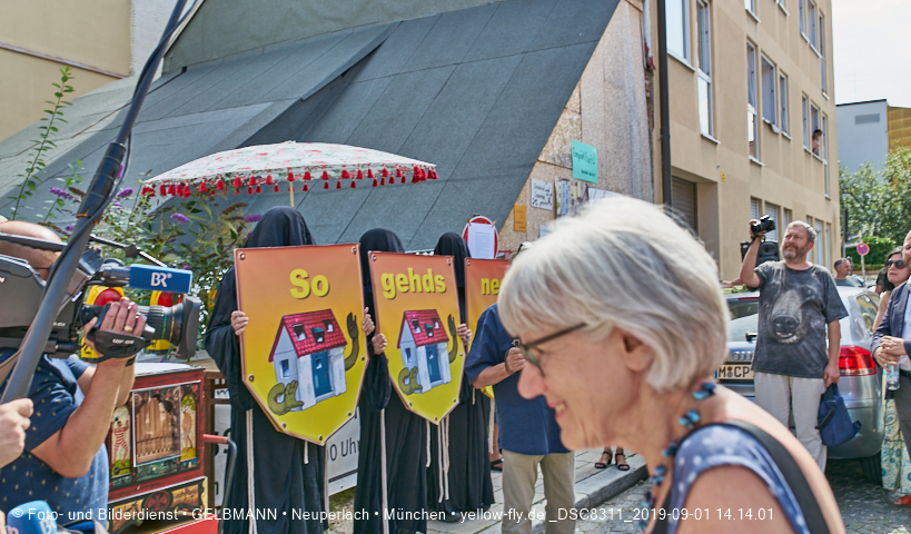01.09.2019 - illegaler Abriss des Uhrmacherhäusls in Giesing