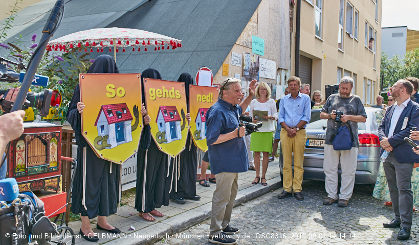 01.09.2019 - illegaler Abriss des Uhrmacherhäusls in Giesing