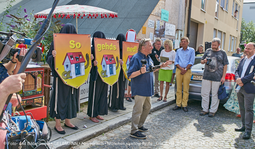 01.09.2019 - illegaler Abriss des Uhrmacherhäusls in Giesing