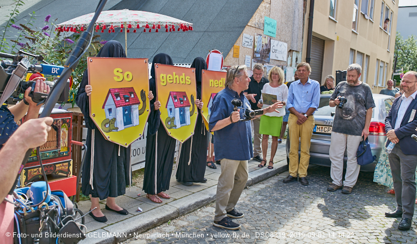 01.09.2019 - illegaler Abriss des Uhrmacherhäusls in Giesing
