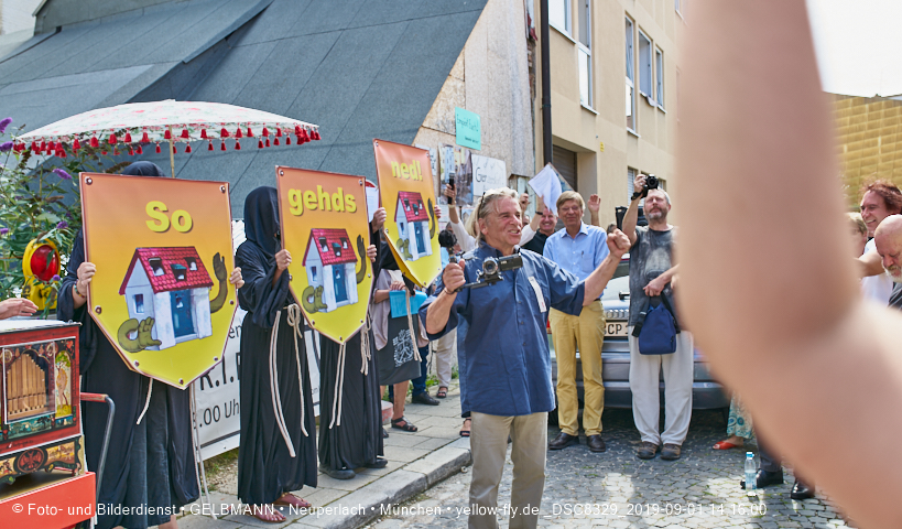 01.09.2019 - illegaler Abriss des Uhrmacherhäusls in Giesing