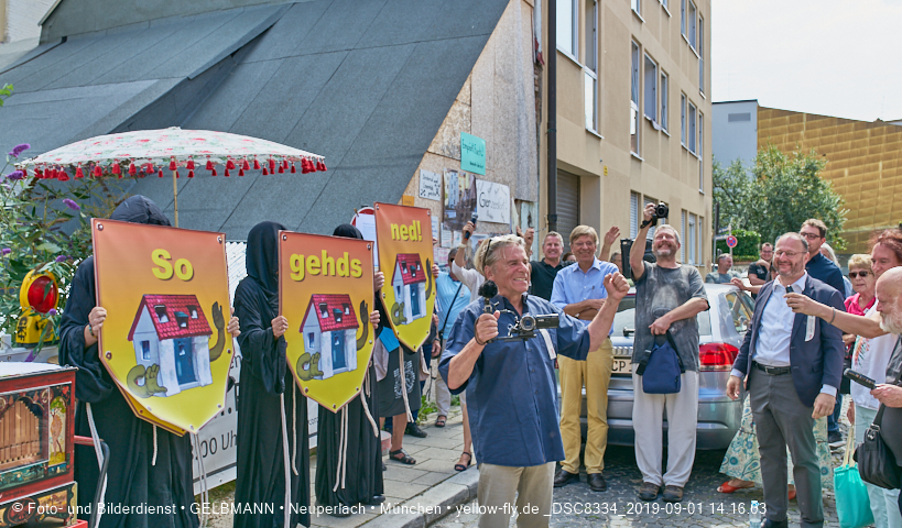 01.09.2019 - illegaler Abriss des Uhrmacherhäusls in Giesing