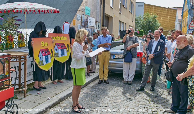01.09.2019 - illegaler Abriss des Uhrmacherhäusls in Giesing