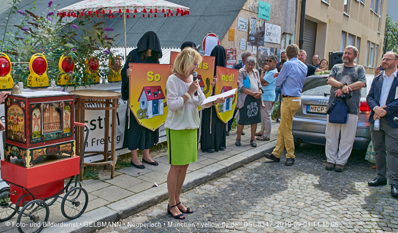 01.09.2019 - illegaler Abriss des Uhrmacherhäusls in Giesing