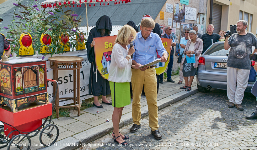 01.09.2019 - illegaler Abriss des Uhrmacherhäusls in Giesing