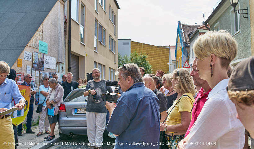 01.09.2019 - illegaler Abriss des Uhrmacherhäusls in Giesing