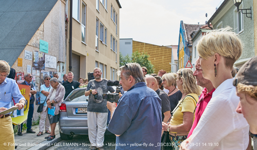 01.09.2019 - illegaler Abriss des Uhrmacherhäusls in Giesing