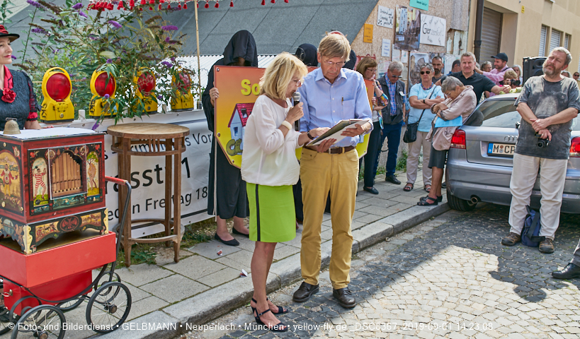 01.09.2019 - illegaler Abriss des Uhrmacherhäusls in Giesing