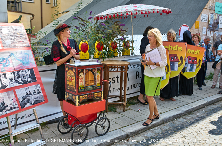 01.09.2019 - illegaler Abriss des Uhrmacherhäusls in Giesing