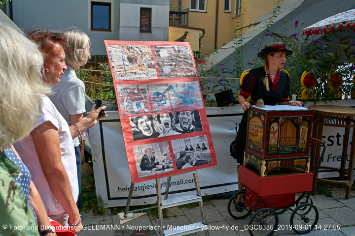 01.09.2019 - illegaler Abriss des Uhrmacherhäusls in Giesing