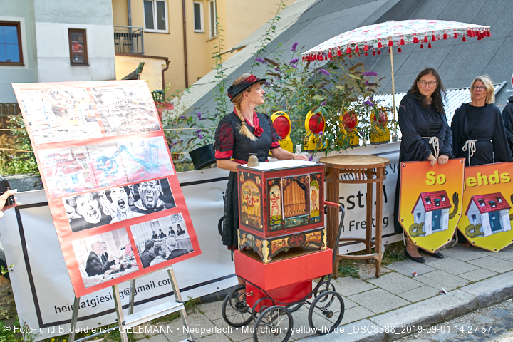 01.09.2019 - illegaler Abriss des Uhrmacherhäusls in Giesing