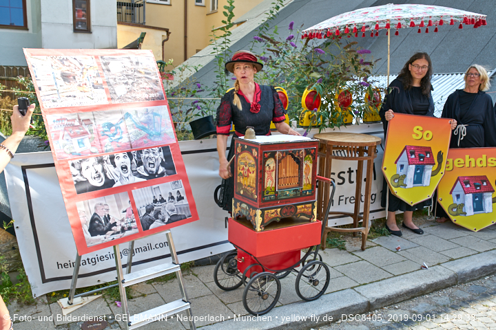 01.09.2019 - illegaler Abriss des Uhrmacherhäusls in Giesing