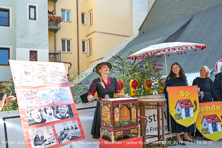 01.09.2019 - illegaler Abriss des Uhrmacherhäusls in Giesing