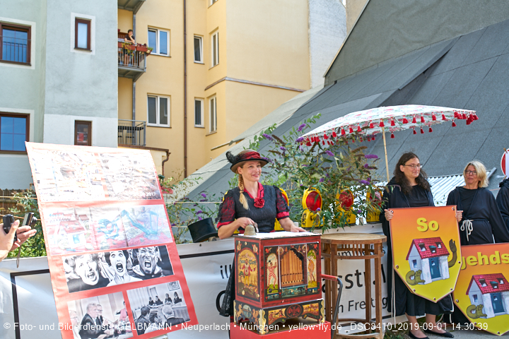 01.09.2019 - illegaler Abriss des Uhrmacherhäusls in Giesing