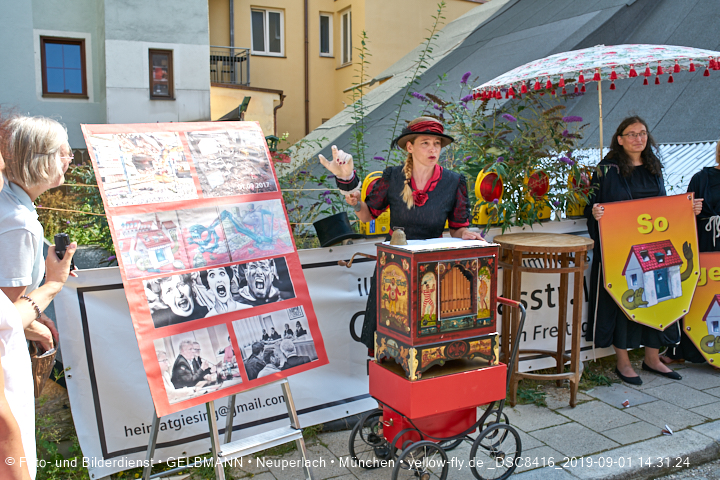 01.09.2019 - illegaler Abriss des Uhrmacherhäusls in Giesing
