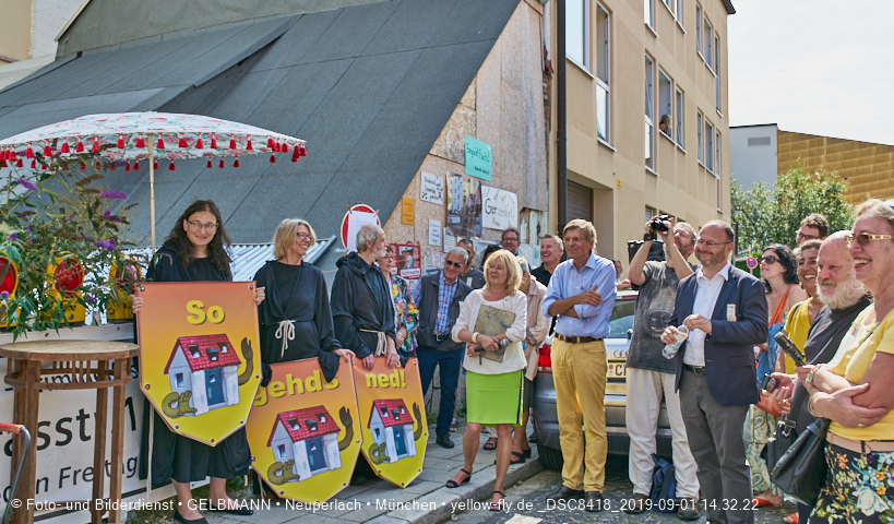 01.09.2019 - illegaler Abriss des Uhrmacherhäusls in Giesing
