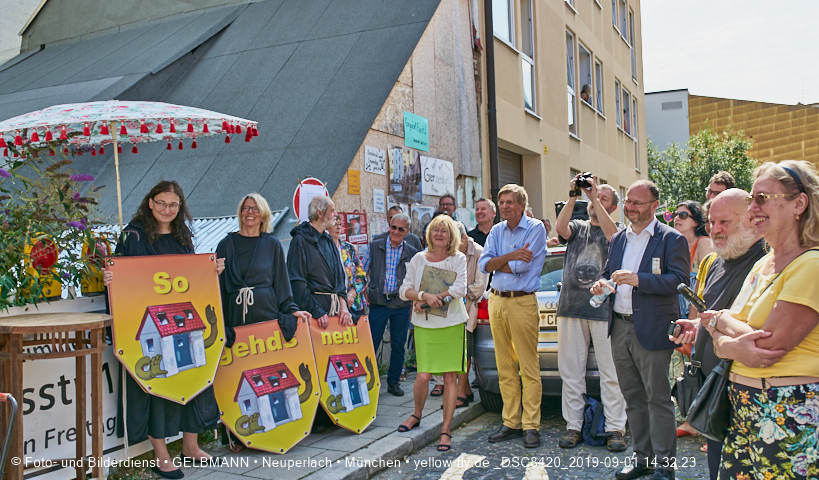 01.09.2019 - illegaler Abriss des Uhrmacherhäusls in Giesing