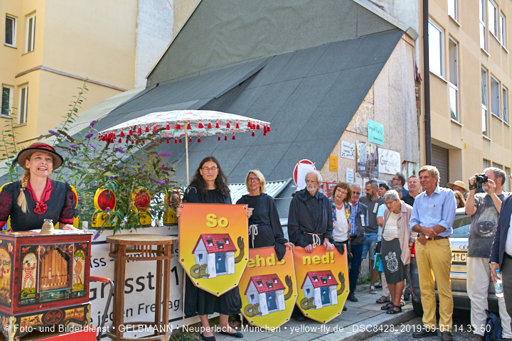 01.09.2019 - illegaler Abriss des Uhrmacherhäusls in Giesing