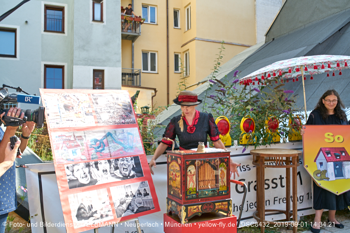 01.09.2019 - illegaler Abriss des Uhrmacherhäusls in Giesing