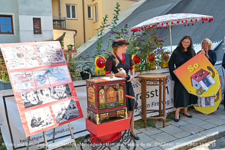 01.09.2019 - illegaler Abriss des Uhrmacherhäusls in Giesing