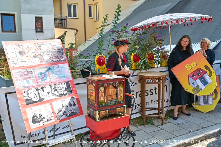 01.09.2019 - illegaler Abriss des Uhrmacherhäusls in Giesing