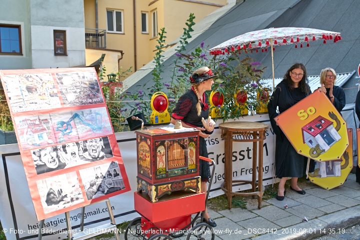 01.09.2019 - illegaler Abriss des Uhrmacherhäusls in Giesing