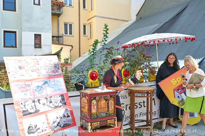 01.09.2019 - illegaler Abriss des Uhrmacherhäusls in Giesing