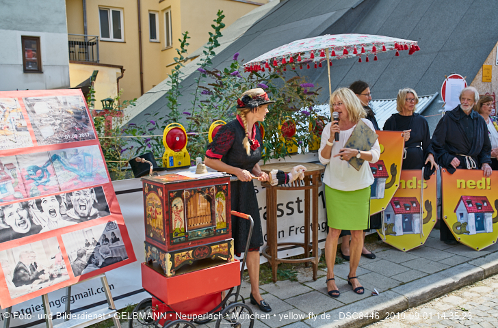 01.09.2019 - illegaler Abriss des Uhrmacherhäusls in Giesing