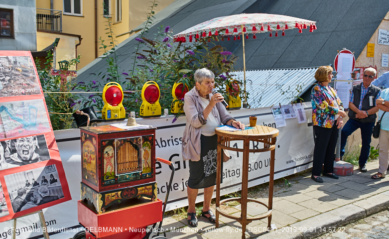 01.09.2019 - illegaler Abriss des Uhrmacherhäusls in Giesing