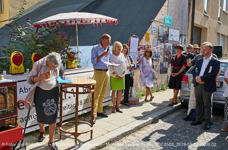 01.09.2019 - illegaler Abriss des Uhrmacherhäusls in Giesing