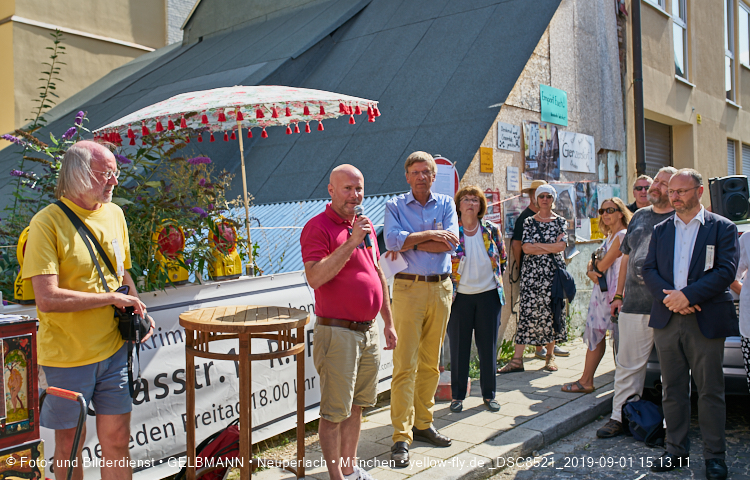 01.09.2019 - illegaler Abriss des Uhrmacherhäusls in Giesing