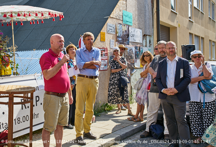 01.09.2019 - illegaler Abriss des Uhrmacherhäusls in Giesing
