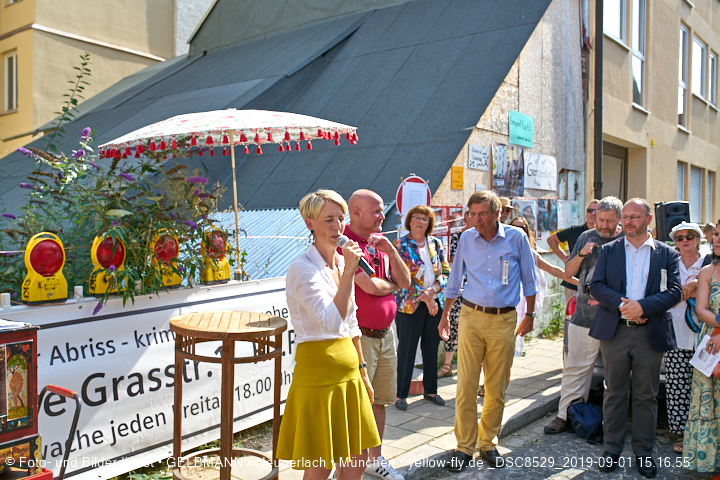 01.09.2019 - illegaler Abriss des Uhrmacherhäusls in Giesing