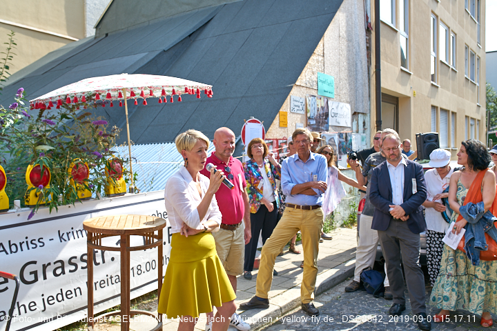 01.09.2019 - illegaler Abriss des Uhrmacherhäusls in Giesing