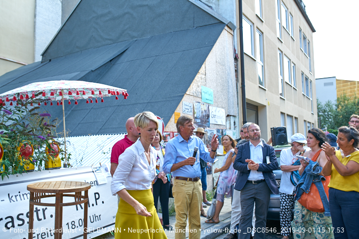 01.09.2019 - illegaler Abriss des Uhrmacherhäusls in Giesing