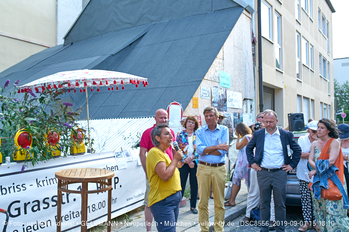 01.09.2019 - illegaler Abriss des Uhrmacherhäusls in Giesing