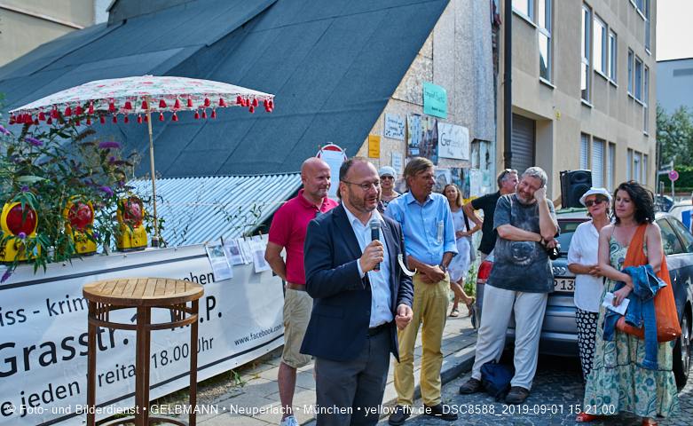 01.09.2019 - illegaler Abriss des Uhrmacherhäusls in Giesing