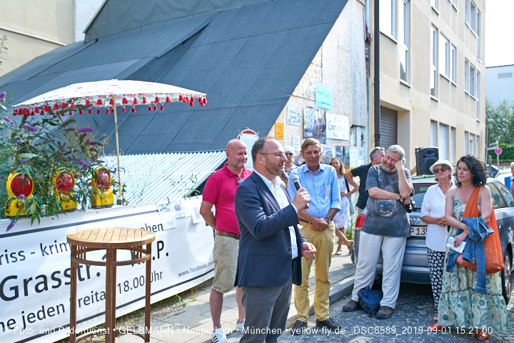 01.09.2019 - illegaler Abriss des Uhrmacherhäusls in Giesing