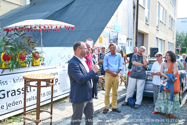 01.09.2019 - illegaler Abriss des Uhrmacherhäusls in Giesing