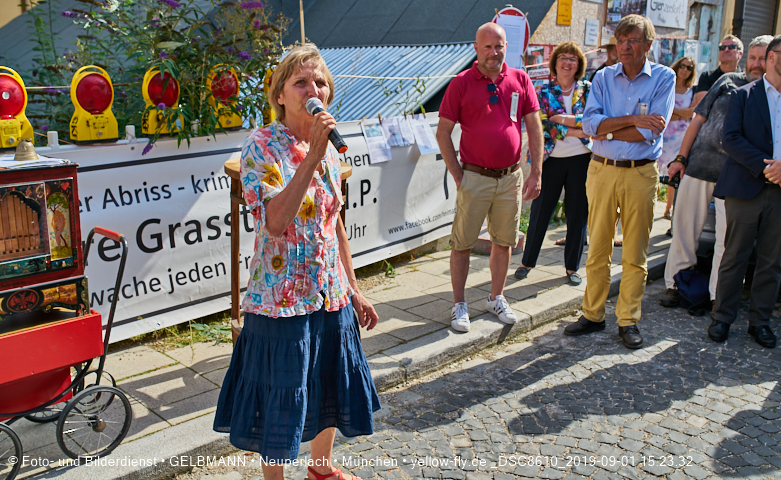 01.09.2019 - illegaler Abriss des Uhrmacherhäusls in Giesing