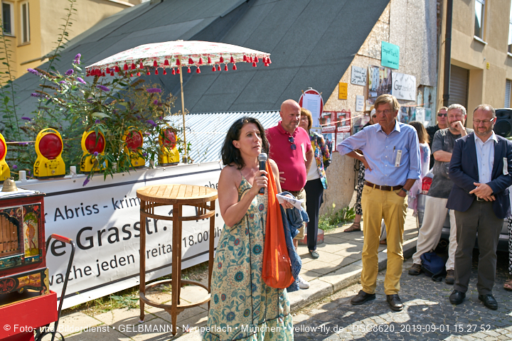 01.09.2019 - illegaler Abriss des Uhrmacherhäusls in Giesing
