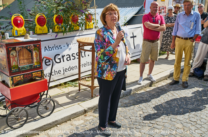 01.09.2019 - illegaler Abriss des Uhrmacherhäusls in Giesing