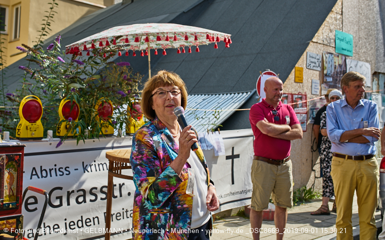 01.09.2019 - illegaler Abriss des Uhrmacherhäusls in Giesing
