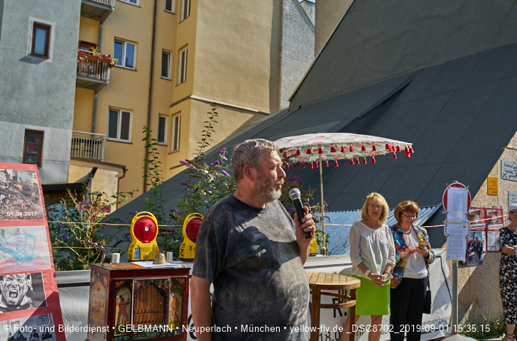 01.09.2019 - illegaler Abriss des Uhrmacherhäusls in Giesing