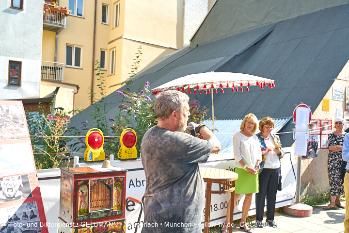 01.09.2019 - illegaler Abriss des Uhrmacherhäusls in Giesing