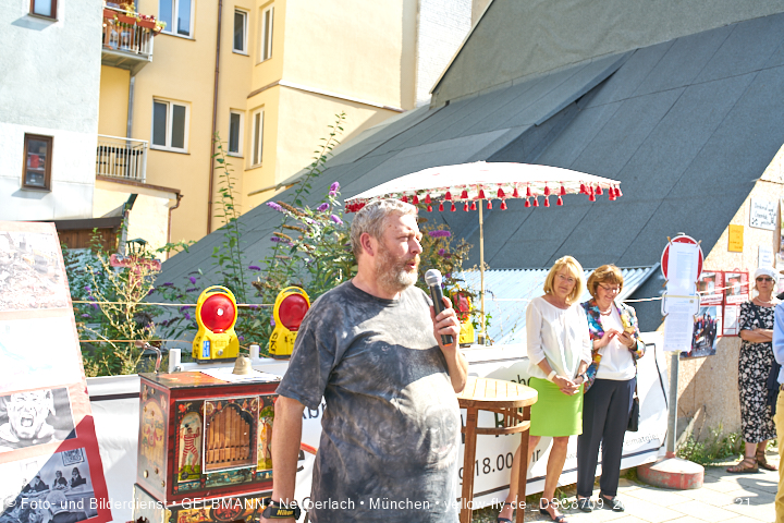 01.09.2019 - illegaler Abriss des Uhrmacherhäusls in Giesing